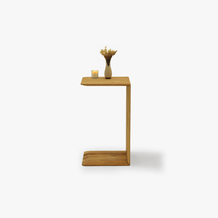 Příruční stolek dřevěný z dubového dřeva