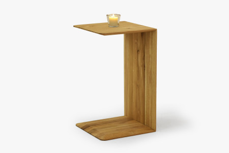 Příruční stolek dřevěný z dubového dřeva