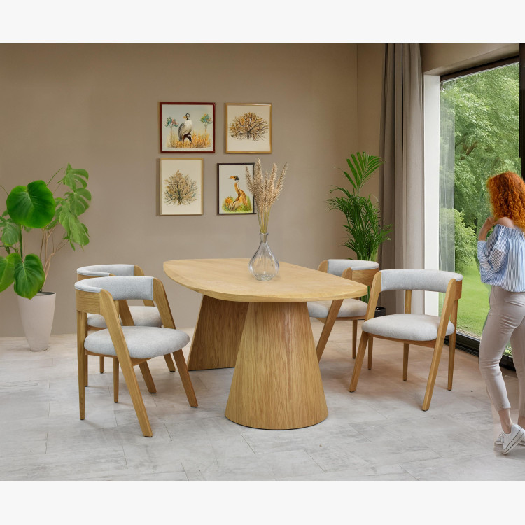 Designový stůl dub 200 x 100 cm