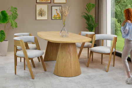 Designový stůl dub 200 x 100 cm