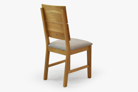 Dubová židle Nora - šedá- MEGA akce