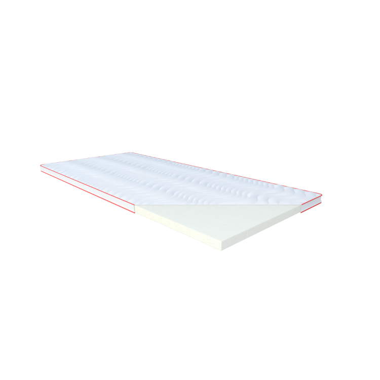 Vrchní matrace 200 x 200 Visco