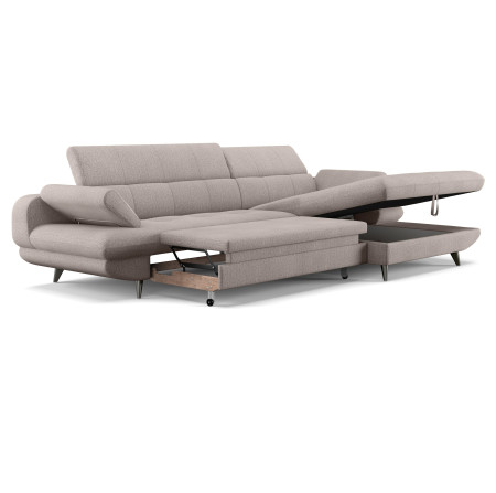 Rohová sedacia súprava LIBRA 3F-RECBK