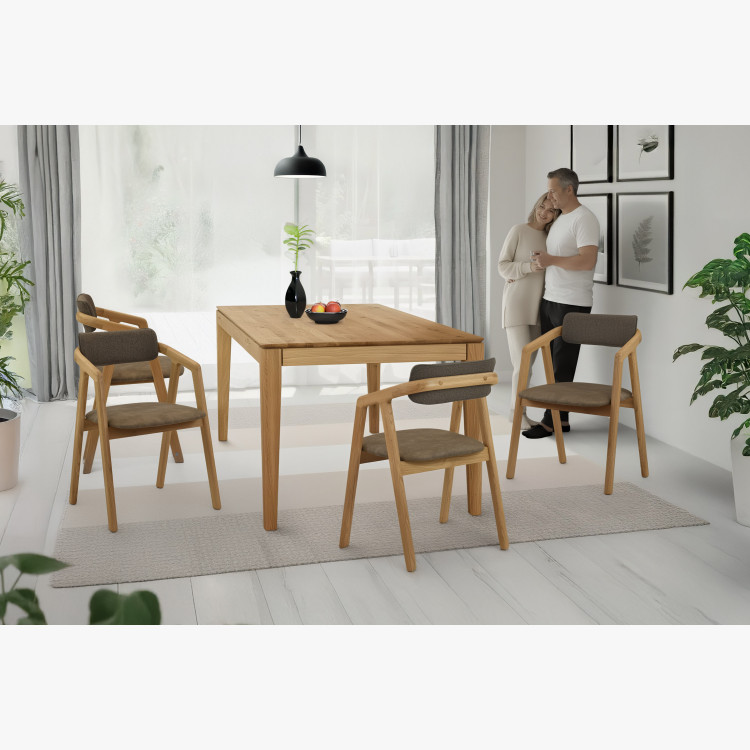 Prémiova dubová židle - čaluněná