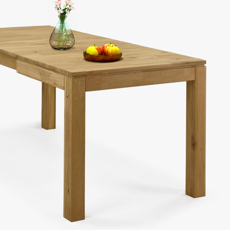 Sestava stůl 120 x 80 a 4 židle dub