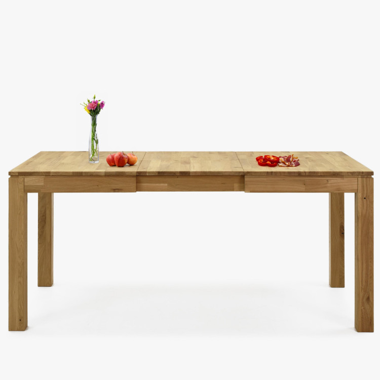 Sestava stůl 120 x 80 a 4 židle dub