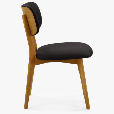 Sestava stůl 120 x 80 a 4 židle dub