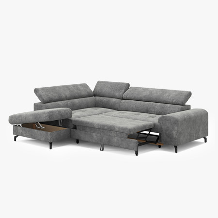 Rohová sedačka s funkcí spaní, Roh v ľavo