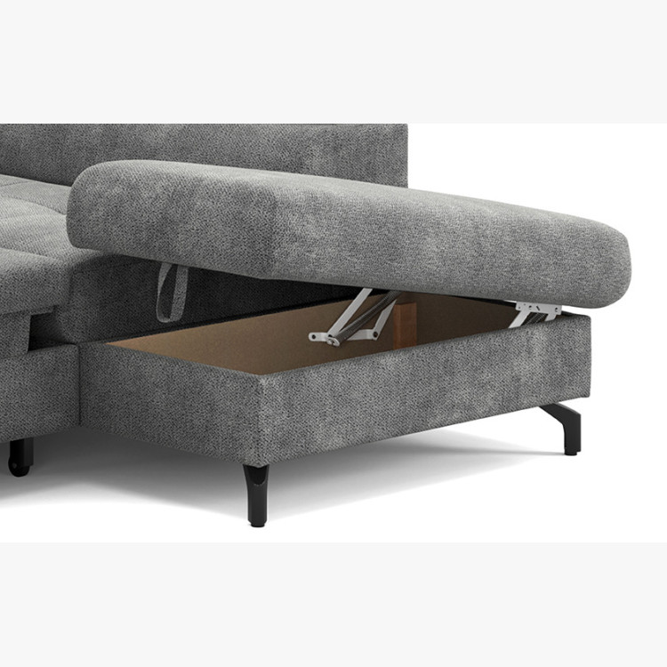 Rohová sedačka s funkcí spaní , Roh v pravo