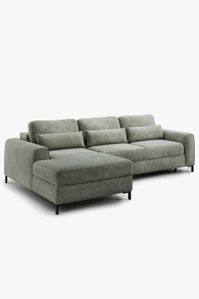 Rohová sedací souprava s funkcí spaní a úložným prostorem leva 2