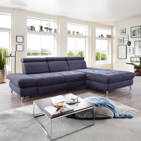 Rohová sedačka Carolina s možností funkcií, Roh vpravo