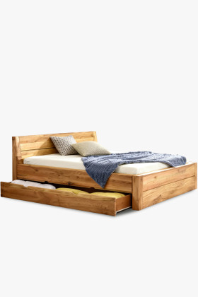 Postel z masivu s úložným prostorem, Julia 160 x 200 cm 2