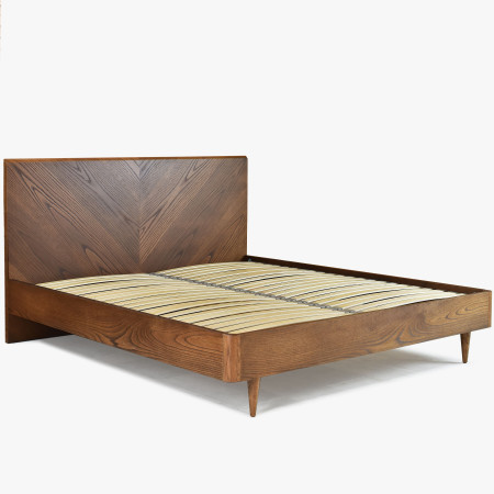 Postel v retro designu 160 x 200, Bordo