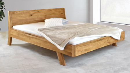 Dubová postel z masivu, marina 160 x 200 cm