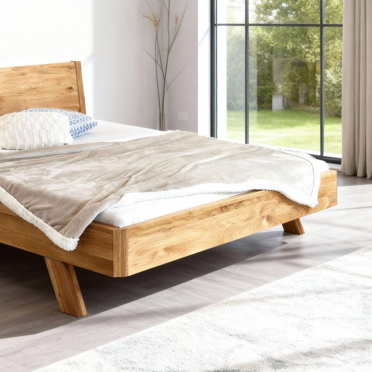 Dubová postel z masivu, marina 160 x 200 cm