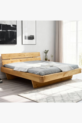 Poctivá postel z masivu smrk 180 cm