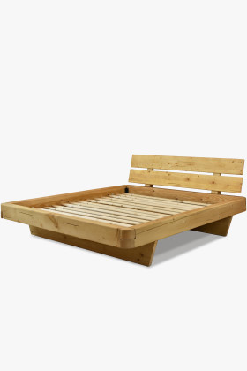 Poctivá postel z masivu smrk 180 cm 2