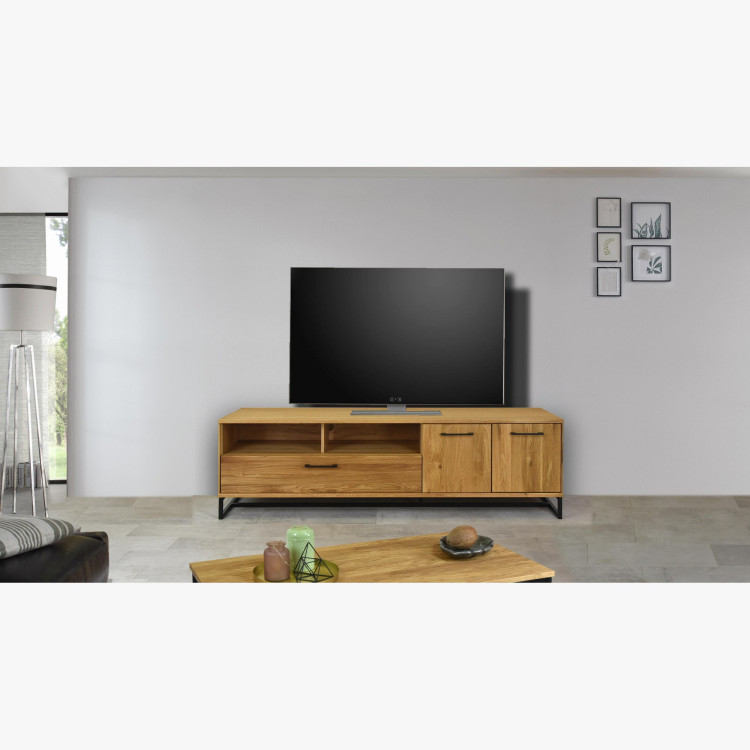 Televízna komoda v industriálnom štýle Lagos 25