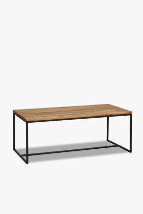 Konferenčný stolík s čiernymi kovovými nohami, Lagos 64