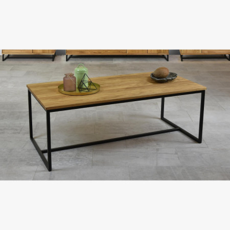 Konferenčný stolík s čiernymi kovovými nohami, Lagos 64