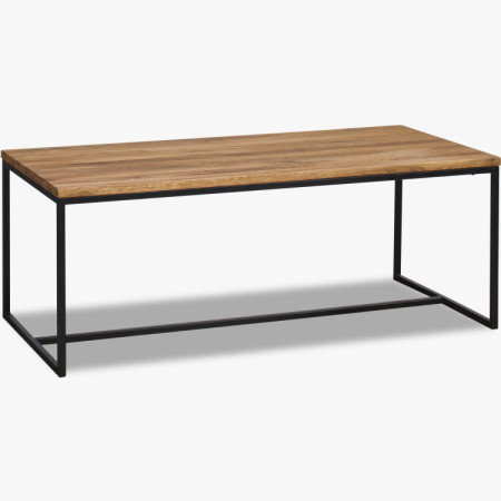 Konferenčný stolík s čiernymi kovovými nohami, Lagos 64