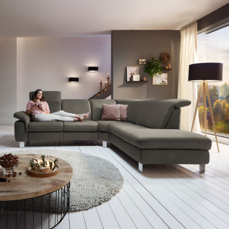 Rohová sedacia súprava Magma s TV funkciou - roh vpravo