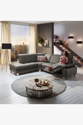 Rohová sedacia súprava Magma s TV funkciou - roh vľavo 2