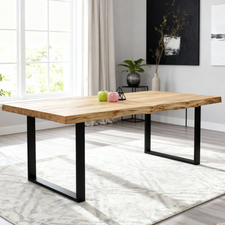 Dubový Jedálenský Set s Stoličkami Eva