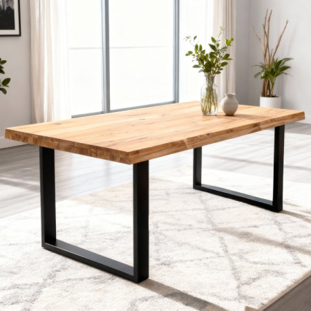 Dubový Jedálenský Set s Stoličkami Eva