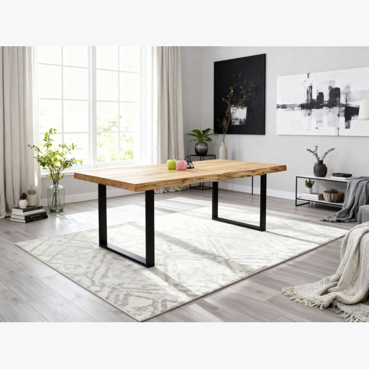 Dubový Jedálenský Set s Stoličkami Eva