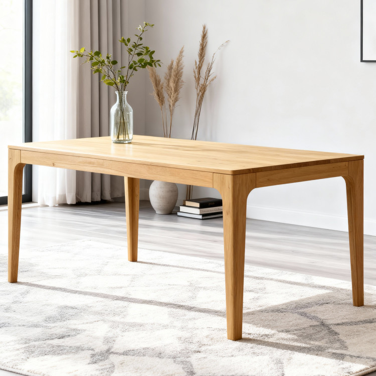 Rozkladací drevený stôl - dubový 180 cm dlhý