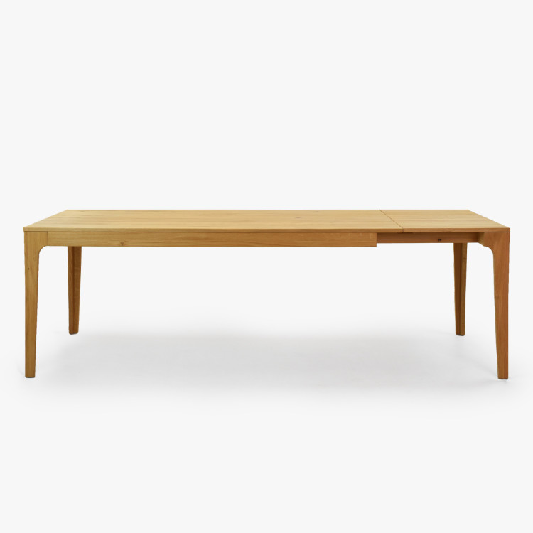 Rozkladací drevený stôl - dubový 180 cm dlhý