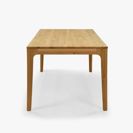Rozkladací drevený stôl - dubový 180 cm dlhý
