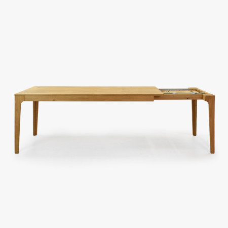 Rozkladací drevený stôl - dubový 180 cm dlhý