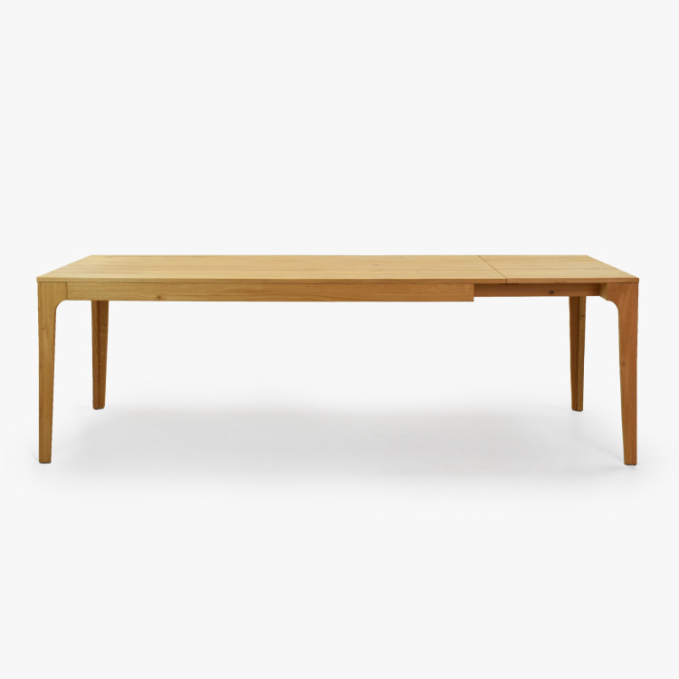 Rozkladací drevený stôl - dubový 180 cm dlhý
