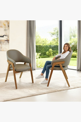 Jídelní set York & Beny – elegancia a komfort z masívneho dubu 2