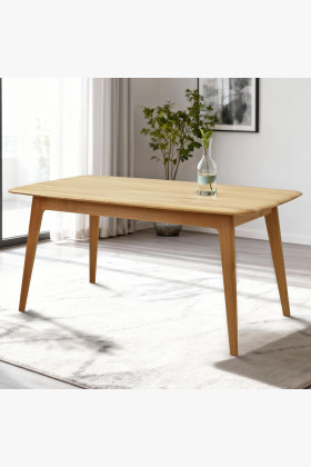 Luxusný dubový stôl 160 x 90 cm s rozkladom