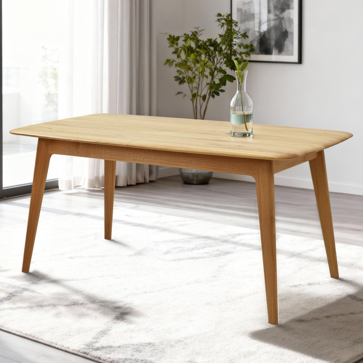 Luxusný dubový stôl 160 x 90 cm s rozkladom