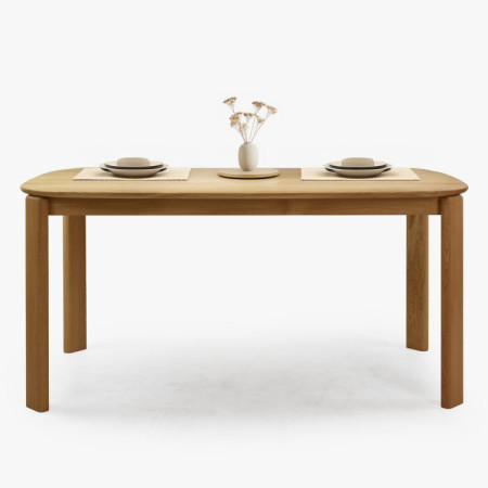 Designový drevený jedálenský stôl 160 x 90 cm