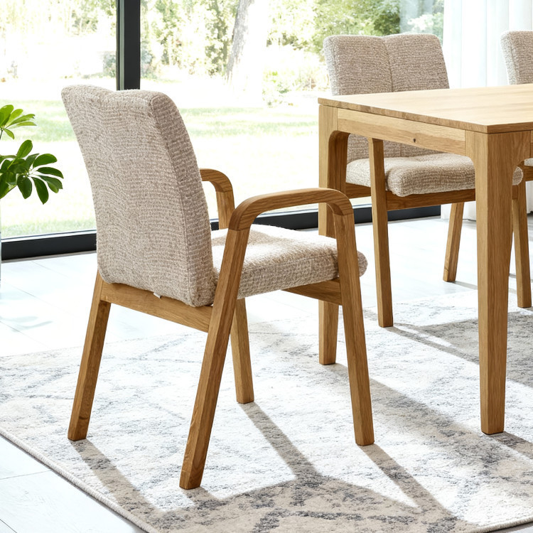 Rozkladací jedálenský stôl Lukas 180x90 a stoličky Ori