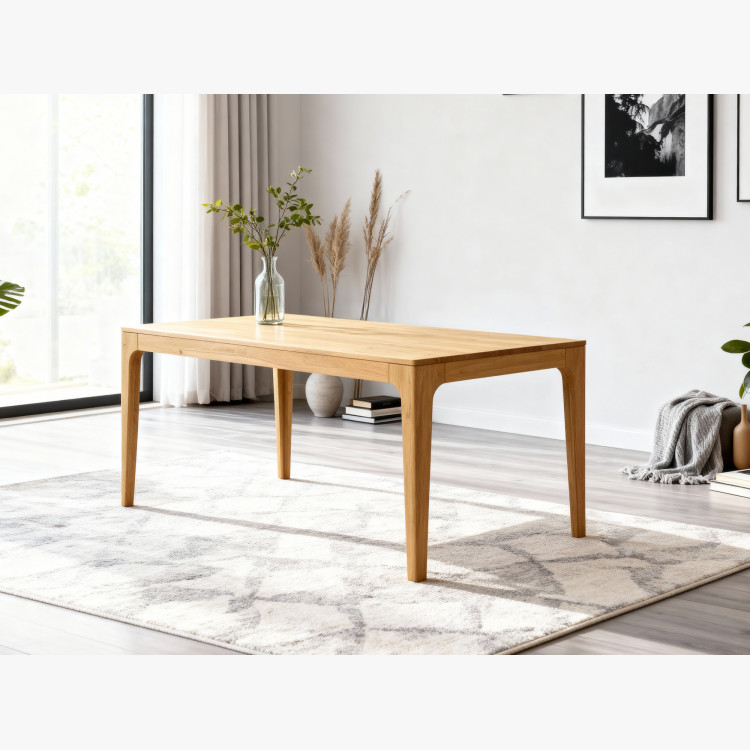 Rozkladací jedálenský stôl Lukas 180x90 a stoličky Ori