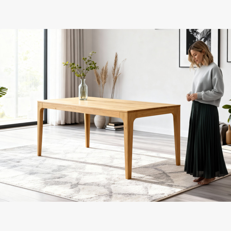 Rozkladací jedálenský stôl Lukas 180x90 a stoličky Ori