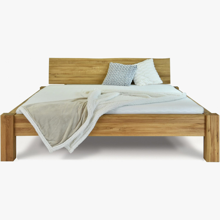 Manželská posteľ z masívu dub, Dunaj 160 x 200 cm