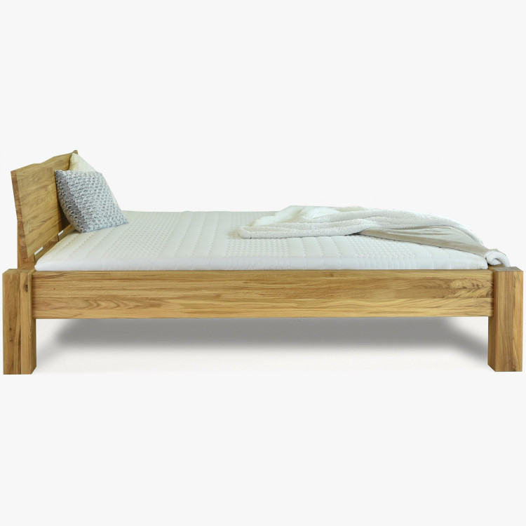 Manželská posteľ z masívu dub, Dunaj 160 x 200 cm