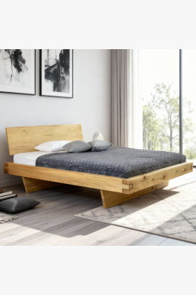 Masívna posteľ Matúš 180x200 cm smrek pre dvoch 2