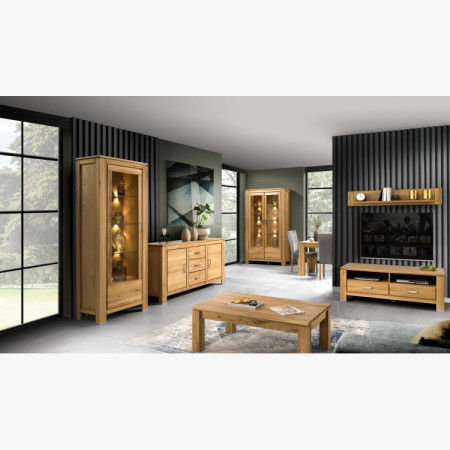 Dubový konferenčný stolík 120 x 70 cm