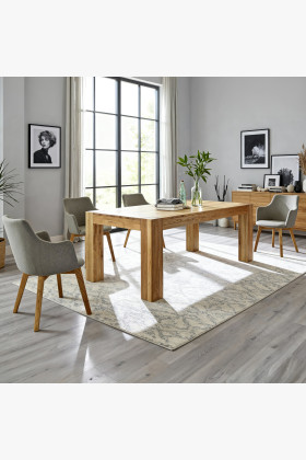 Moderné kreslá s područkou vrátane stola