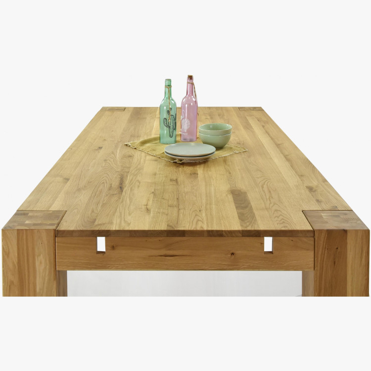 Masívny stôl z dubu vrátane nadstavcov, George II