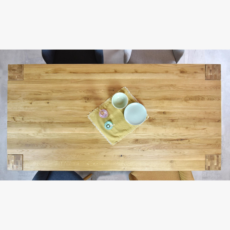 Masívny stôl z dubu vrátane nadstavcov, George II