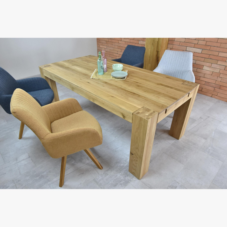 Masívny stôl z dubu vrátane nadstavcov, George II